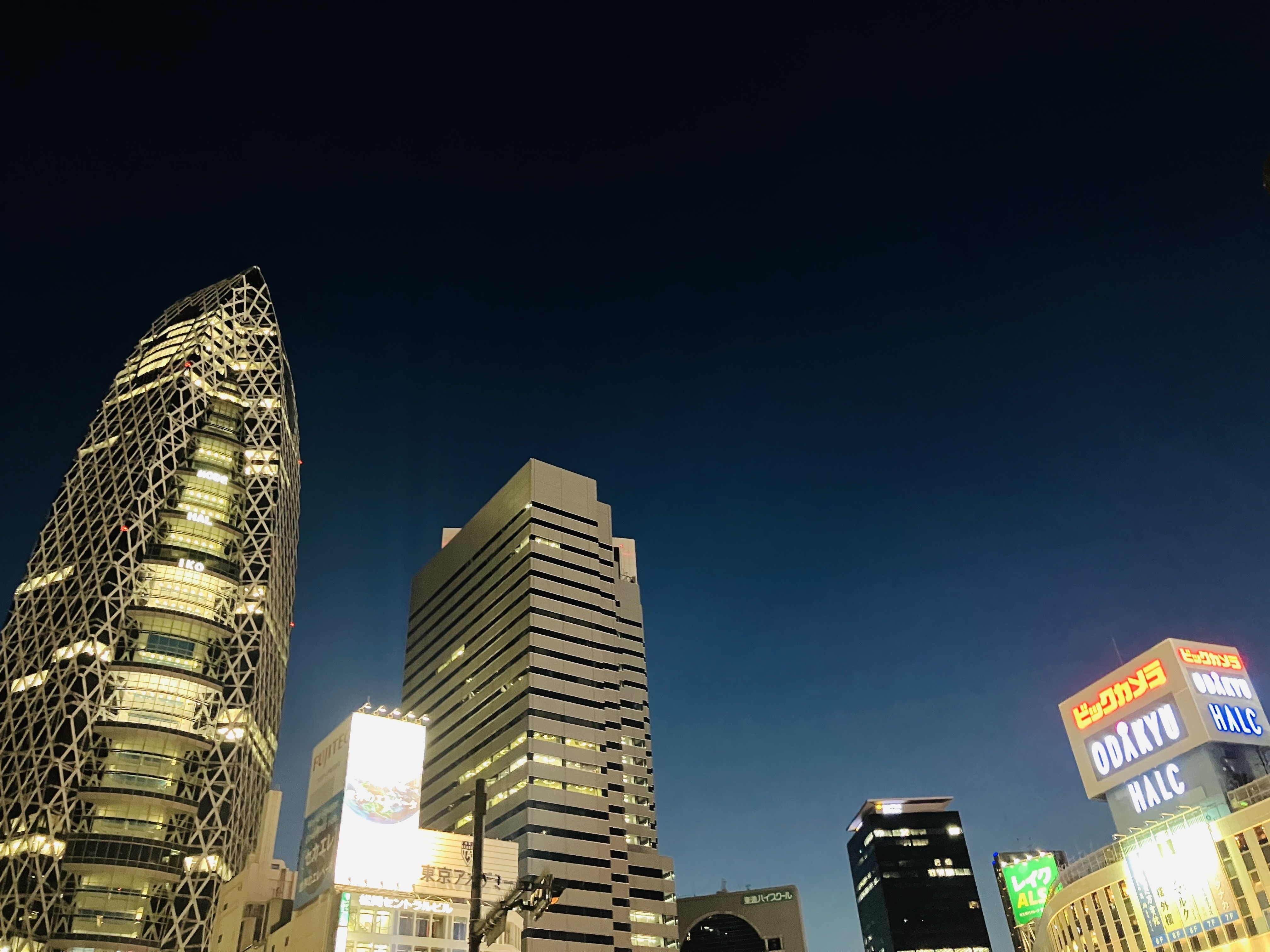 新宿駅夜景